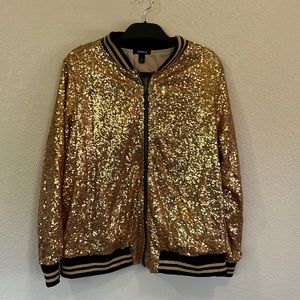 Torrid size 2 (Us size 2X) Gold jacket